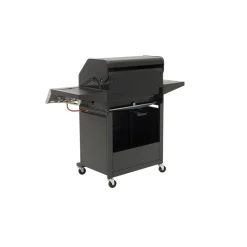 Rothmann Gasgrillwagen Daytona 5 Plusschwarz mit Edelstahlapplikationen