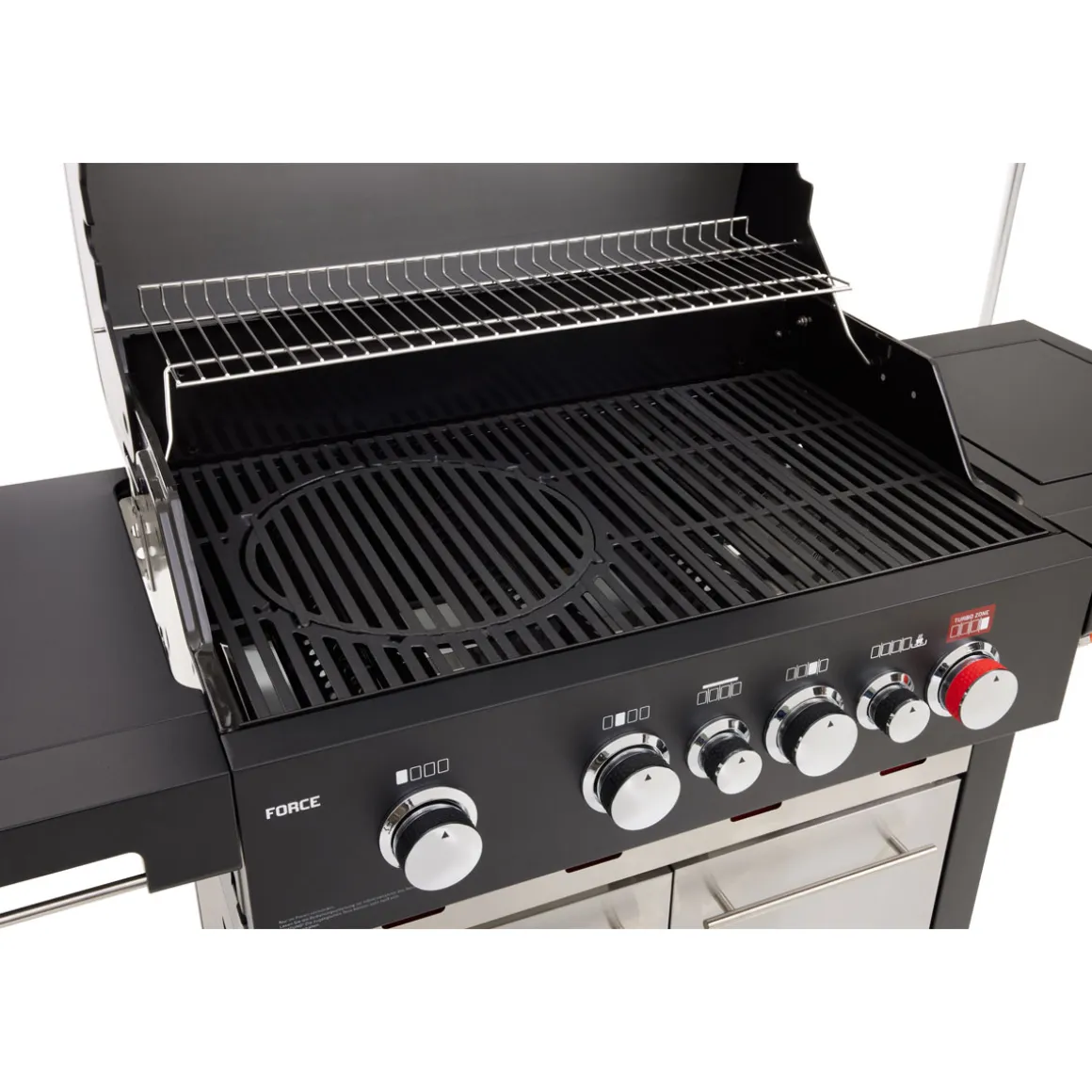 Rothmann Gasgrillwagen Oregon 4 TurboPlus, 4-Brenner mit SK