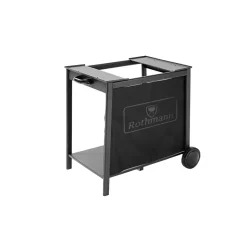 Rothmann Grillwagen pulverbeschichtetes Stahl anthrazit
