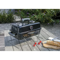 Rothmann Holzkohlegrill Springfield 43,3 x 30 x 30,5 cm schwarz