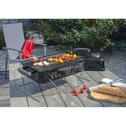 Rothmann Holzkohlegrill Springfield 43,3 x 30 x 30,5 cm schwarz