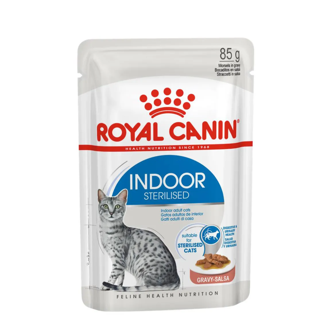 Royal Canin Feline Health Nutrition Indoor Sterilised in Sauce 85 g