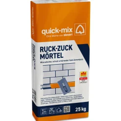 Ruck-Zuck Mörtel 25 kg