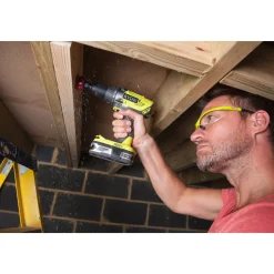 Ryobi Akku-Bohrschrauber R18DD3-215S mit 2 Akkus und Ladegerät