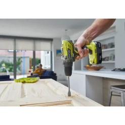 Ryobi Akku-Bohrschrauber R18DD3-215S mit 2 Akkus und Ladegerät