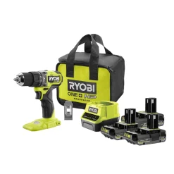 Ryobi Akku-Schlagbohrschrauber RPD18C-320S 18 Volt mit 3 Akkus und Ladegerät