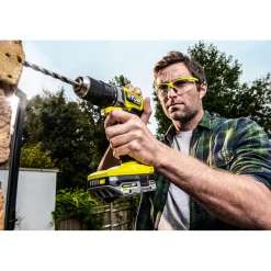 Ryobi Akku-Schlagbohrschrauber RPD18C-320S 18 Volt mit 3 Akkus und Ladegerät