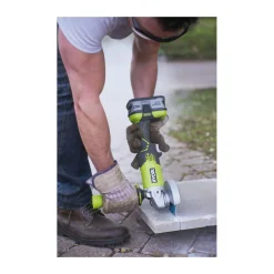 Ryobi Akku-Winkelschleifer R18AG-0 ohne Akku und Ladegerät