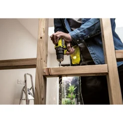 Ryobi 18V Akku-Bohrschrauber-Set RDD18C-220S 54 Nm inkl 2 x 2,0 Ah Akkus u Ladegerät