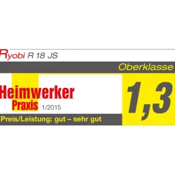 Ryobi Akku-Stichsäge R18JS-0 ohne Akku und Ladegerät