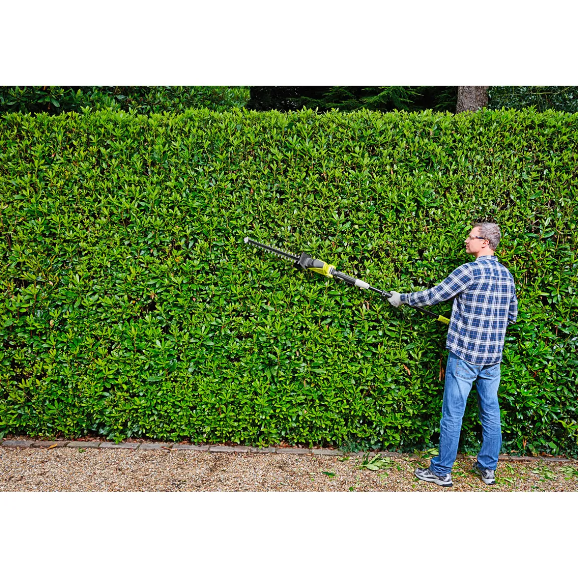 Ryobi Akku-Tele-Heckenschere OPT1845 ohne Akku und Ladegerät