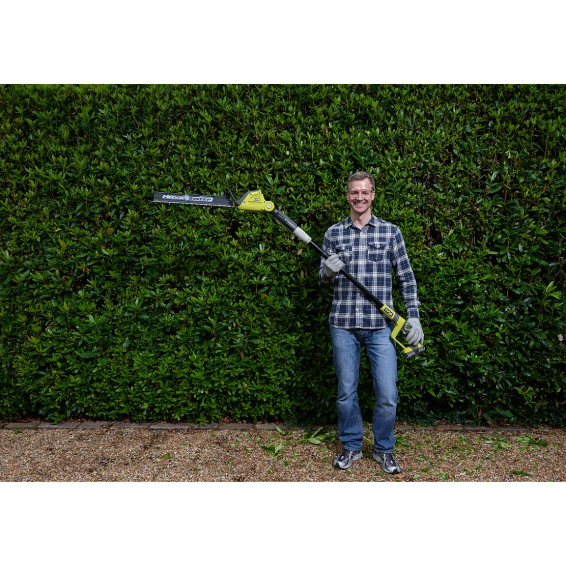 Ryobi Akku-Tele-Heckenschere OPT1845 ohne Akku und Ladegerät