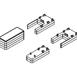 Scanbad Abstandhalter 2 x 6 mm für Rohrdurchfluss