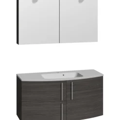 Scanbad Badmöbelset Modern und 120 cm Pine Grey