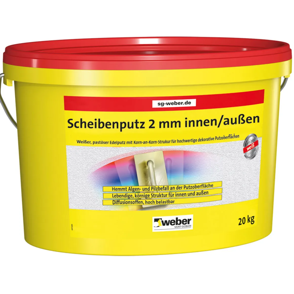 Scheibenputz 2 mm 20 kg