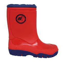 Scheibler Kinder-Winterstiefel rot/blau Größe 28/29