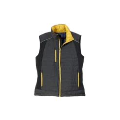 Scheibler Kombiweste Active grau-meliert-schwarz Größe S