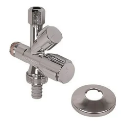 Schell Geräteanschluss-Eckventil 3/4" x 10 mm verchromt