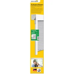 Schellenberg Aufsatzrollladen-selbstbau 100 x 120 cm weiß/grau