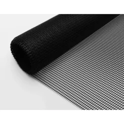 Schellenberg Fliegengitter Fiberglasgewebe Klarsicht 140 x 250 cm anthrazit