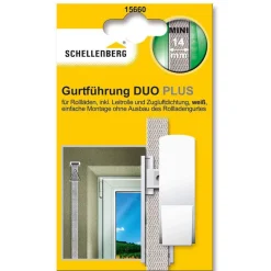 Schellenberg Gurtführung Duo Plus Mini mit Leitrolle inkl Zugluftdichtung