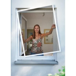 Schellenberg Insektenschutz-Fenster Premium 100 x 120 cm weiß