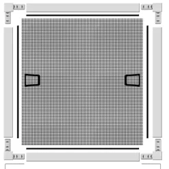 Schellenberg Insektenschutz-Fenster Plus 130 x 150 cm weiß