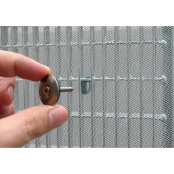 Schellenberg Lichtschacht-Gitter Sauberer Lichtschacht Aluminium 55 x 110 cm