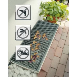 Schellenberg Lichtschacht-Gitter Sauberer Lichtschacht für Gitterroste