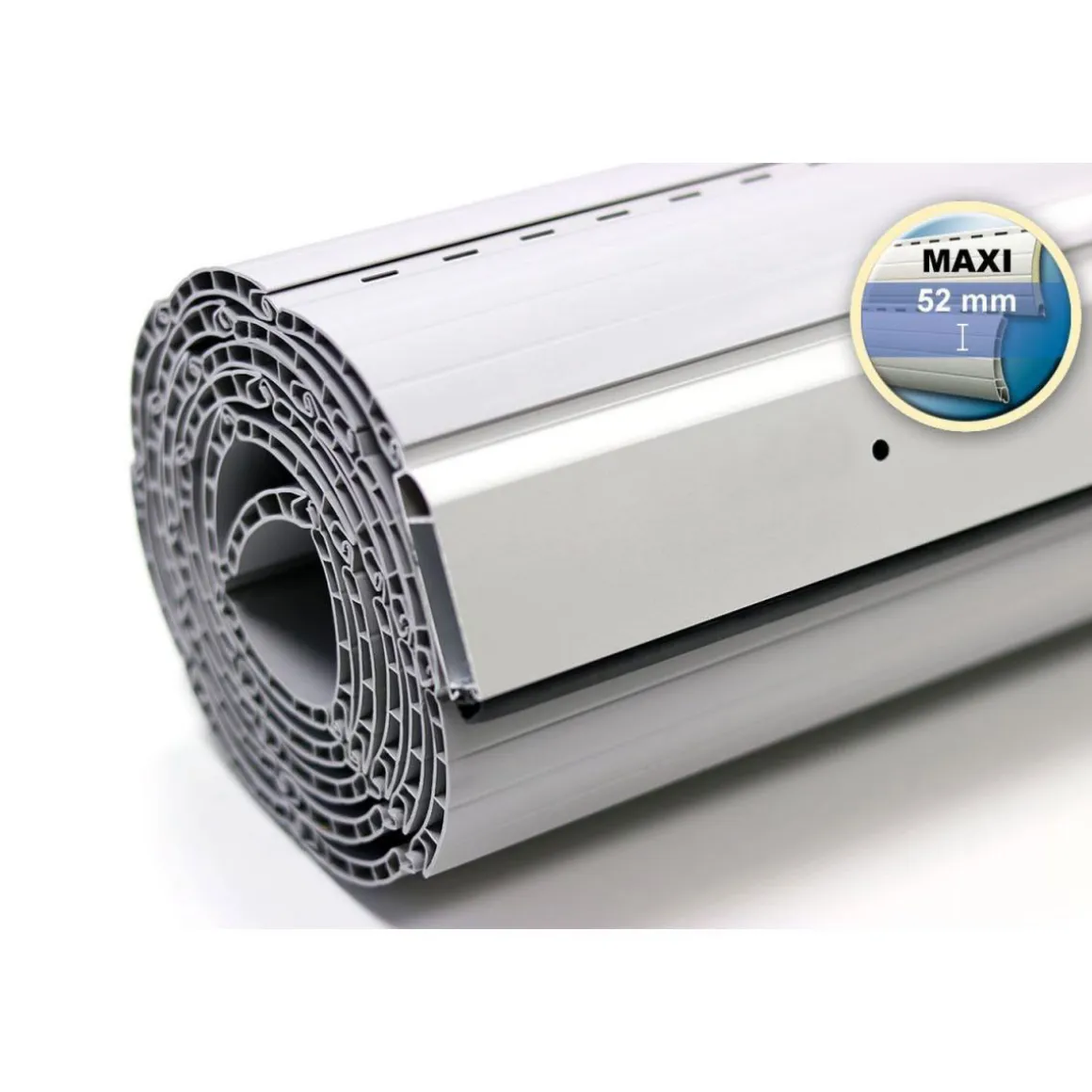 Schellenberg Rolladen Komplett-Set Maxi 120 x 140 grau