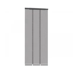 Schellenberg Tür Fliegengitter Teleskopvorhang 105-130 x 250 cm Breite verstellbar anthrazit