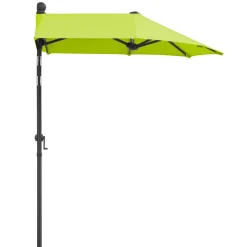 Schneider Schirme Sonnenschirm Salerno Mezza 150 x 150 cm apfelgrün
