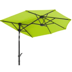Schneider Schirme Sonnenschirm Salerno Mezza 150 x 150 cm apfelgrün