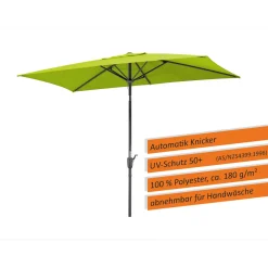 Schneider Schirme Sonnenschirm Tunis 270 x 150 cm apfelgrün