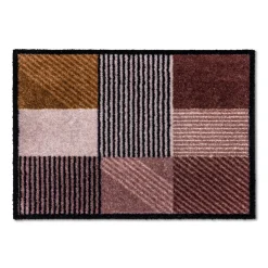 Schöner Wohnen Schmutzfangmatte Manhattan 50x70 cm Geomix kastanie-rose