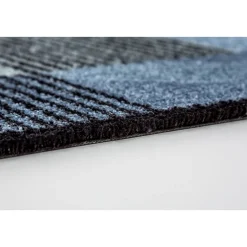 Schöner Wohnen Schmutzfangmatte Manhattan 67x100 cm Geomix polartürkis