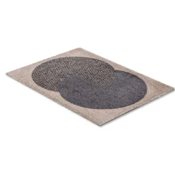 Schöner Wohnen Schmutzfangmatte Manhattan 67x100 cm Semi-Circle beige-anthrazit