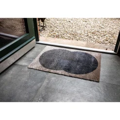 Schöner Wohnen Schmutzfangmatte Manhattan 50x70 cm Semi-Circle beige-anthrazit