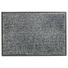 Schöner Wohnen Schmutzfangmatte „Miami“, Punkte silber, 50x70 cm