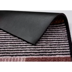 Schöner Wohnen Schmutzfangmatte Manhattan 67x100 cm Geomix Kastanie-rose