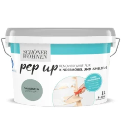 Schöner Wohnen Farbe Kindermöbellack salbeigrün 1 Liter