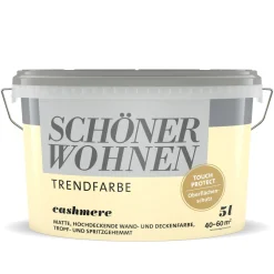 Schöner Wohnen Farbe Wandfarbe Trendfarbe cashmere 5 Liter
