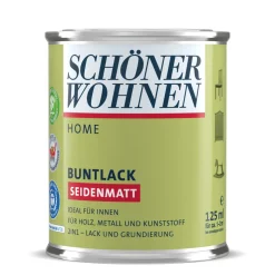 Schöner Wohnen Farbe Buntlack Home Bordeauxviolett seidenmatt 125 ml