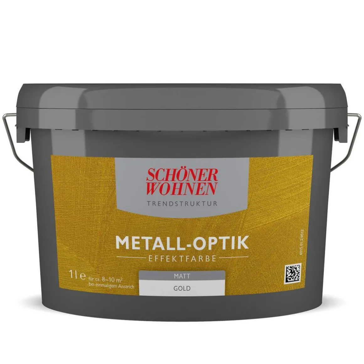 Schöner Wohnen Farbe Metall-Optik Effektfarbe Gold Matt 1 L