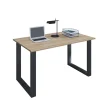 Schreibtisch Lona 80 x 50 cm U-Fußgestell Buche/schwarz