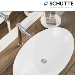 Schütte Aufsatzwaschtischarmatur „Los Angeles“ chrom Eco-Klick-Funktion