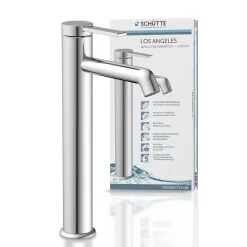 Schütte Aufsatzwaschtischarmatur „Los Angeles“ chrom Eco-Klick-Funktion