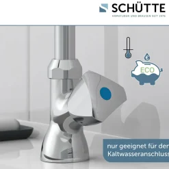 Schütte Kaltwasser-Schwenkventil „Carneo“ chrom