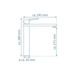 Schütte Spültischarmatur „Armatur Vita“ chrom Easy-Clean