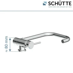 Schütte Spültischarmatur „Window“ chrom schwenkbar